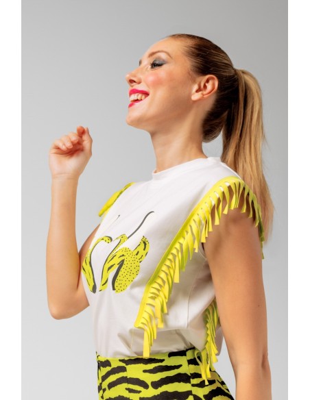 Blusa Flequitos Plàtano Amarillo