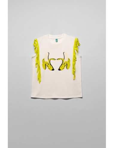 Blusa Flequitos Plàtano Amarillo