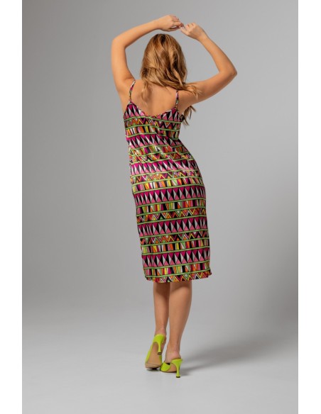 Vestido Camisero Lencero Largo