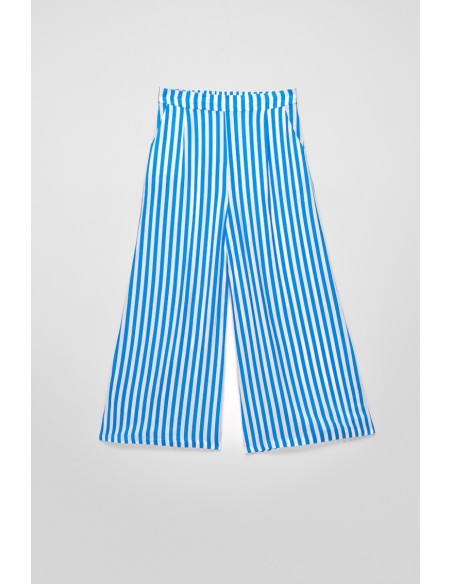 Pantalòn Rayas Azules Y Blancas