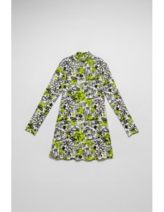 Vestido Recto De Cuello 2