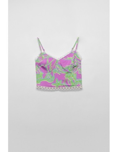 Top Estampado Lila