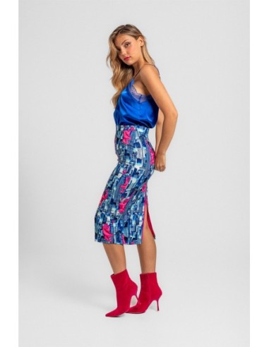 Falda Gorila Rosa Y Azul