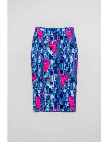 Falda Gorila Rosa Y Azul