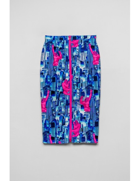 Falda Gorila Rosa Y Azul