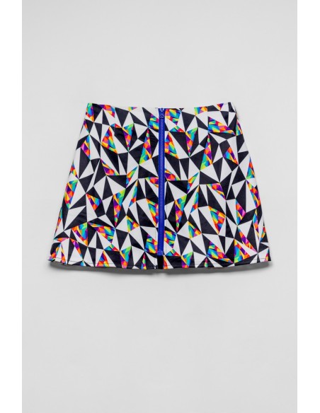 Falda Corta Geomètrica