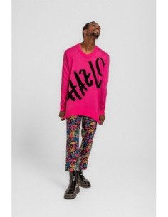 Sueter Rosa Letras Negras 2