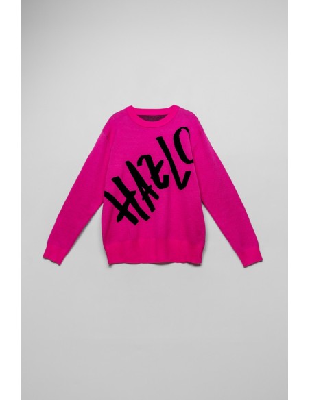 Sueter Rosa Letras Negras