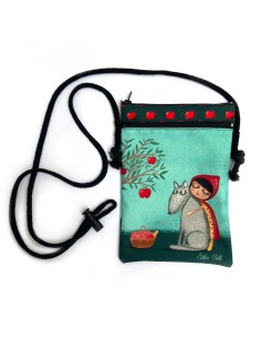 Mini Bolso Tela Capelucita