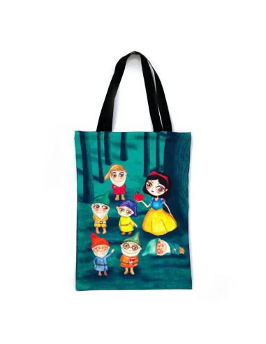 Mochila De Tela Blancanieves