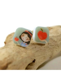 Pendientes Blancanieves 2