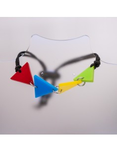 Pulsera Triangulos De Colores