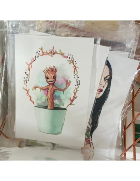 Postales Cuadradas Pequeñas