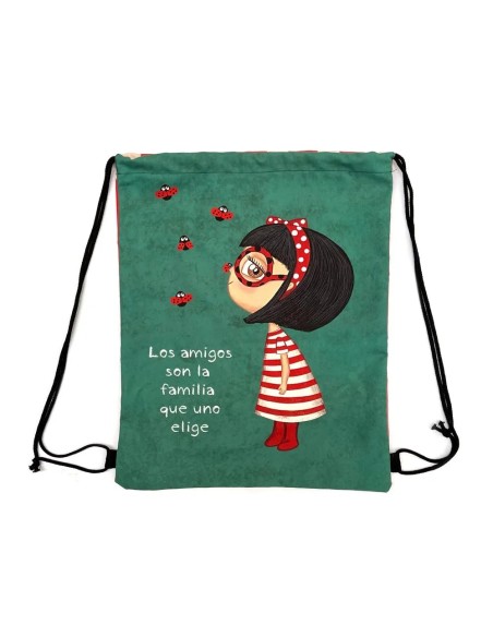 Mochila De Tela Ponte Mis Gafas