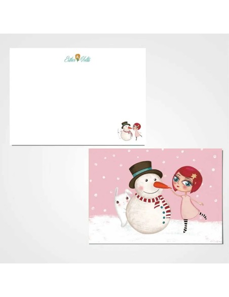 Postal Navidad Conejito