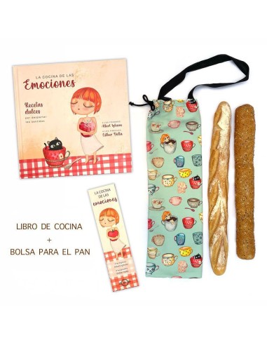 Pack Libro + Bolsa Pan Cocina De Emociones