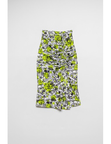 Falda Trapeado Lateral