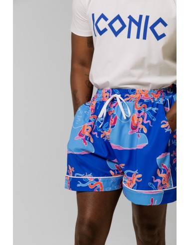 Pantalòn Corto Azul