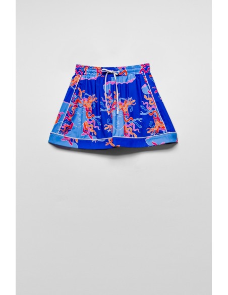 Pantalòn Corto Azul