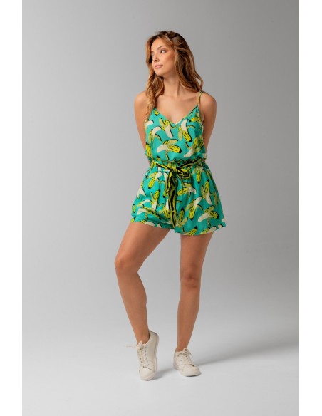 Pantalòn Corto Estampado Plàtanos