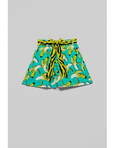 Pantalòn Corto Estampado Plàtanos