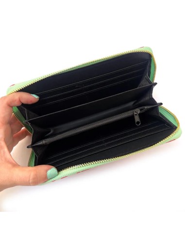 Billetera Grande Fresas