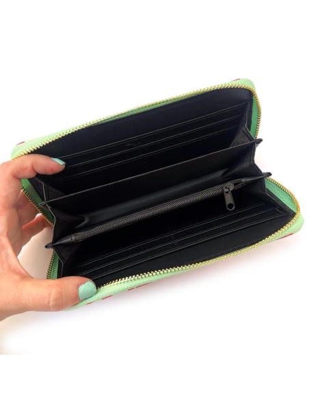 Billetera Grande Fresas