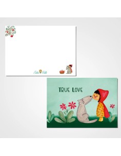 Tarjeta Caperucita Roja