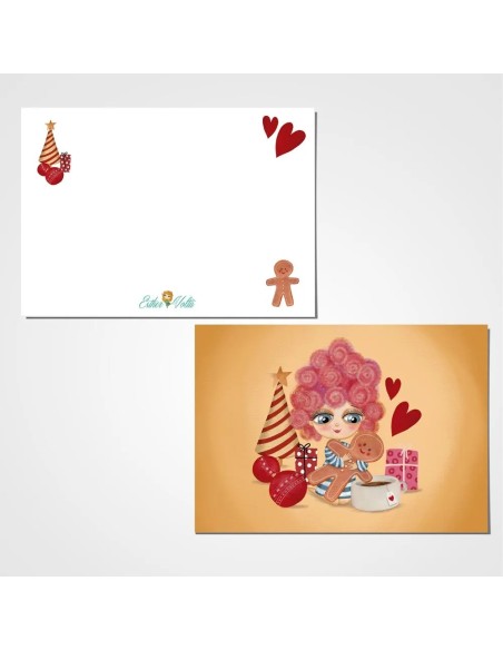 Tarjeta Galleta De Navidad